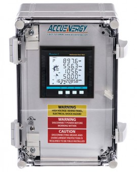 Accuenergy 9104X-II-5A-P1 Pre-Wired Panel Enclosure, 5 A, 415 Vac/300 Vdc-