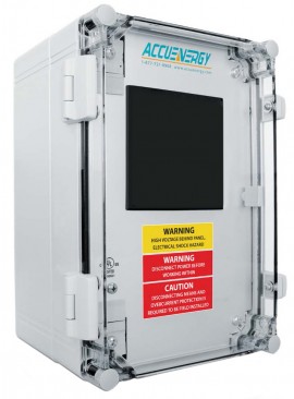 Accuenergy AcuPanel 9104X-P1 Power and Energy Panel Meter, NEMA 4X, 100 to 415 V AC-