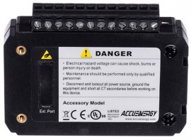 Acuvim AXM-IO3-1D Digital/Analog I/O Module 1, 0-5V Input-