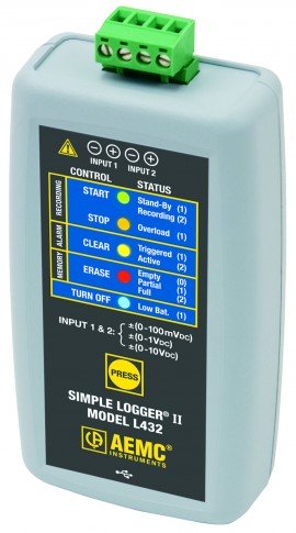 AEMC L432 DC Voltage Logger-