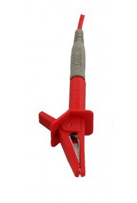 DENT CLP-CRC-FUS-RED Fused Crocodile Clip - Red-