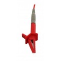 DENT CLP-CRC-FUS-RED Fused Crocodile Clip - Red-