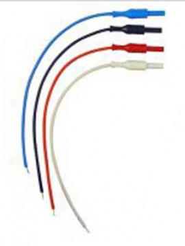 Dent EXCUSLDSET US Set of Unterminated Voltage Leads for the ElitePro, 10&amp;quot;, 4 Colors-
