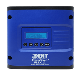 Dent PowerScout&amp;trade; FLEX 12 Series Multi-Circuit Power Submeter with display, enclosure, CTEP approved-