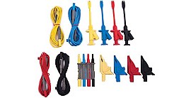 Extech PQ1000 Voltage Test Leads, Set of 4-