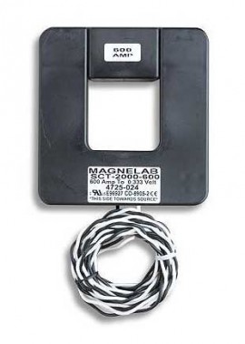 Onset HOBO T-MAG-SCT-600 Split-Core AC Current Transformer, 600 A-
