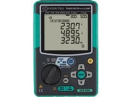 Kyoritsu 6305-03 Power Meter with 3 x clamp adapters, 1000 A-
