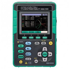 KYORITSU KEW6310-05 Power Quality Analyzer, 200A-