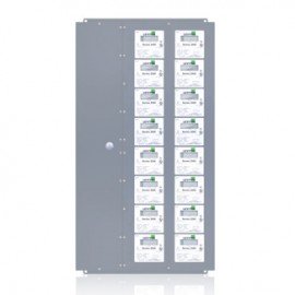 Leviton 2X215-CFG Extra Large Series 2000 MMU Multiple Meter Units, 120/208V, 15 Three Element Meters-