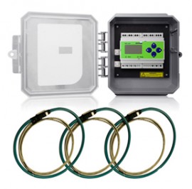 Leviton 41OUM-R24 Outdoor Series 4100 Universal Voltage Bi-Directional 3-Phase 3W/4W Modbus Meter Kits 24" Rogowski CTs Included-