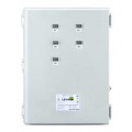 Leviton 6L305-KIT VerifEye Mini Meter MMU 3P/4W Outdoor Kit with 5 Dual-Element Meters and 10 Solid-Core CTs, 120/208 V-