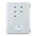 Leviton 6L305-KIT VerifEye Mini Meter MMU 3P/4W Outdoor Kit with 5 Dual-Element Meters and 10 Solid-Core CTs, 120/208 V-