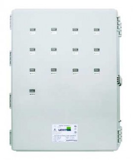 Leviton 6X313-KIT VerifEye Mini Meter MMU 3P/4W Outdoor Kit with 13 Dual-Element Meters and 26 Solid-Core CTs, 120/208 V-