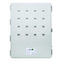 Leviton 6X316-KIT VerifEye Mini Meter MMU 3P/4W Outdoor Kit with 16 Dual-Element Meters and 32 Solid-Core CTs, 120/208 V-
