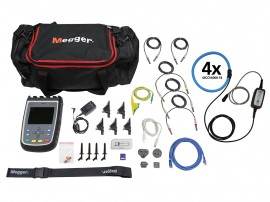 Megger MPQ1000 Silver Plus Kit Handheld Power Quality Analyzer Kit-