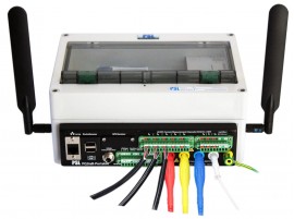 PSL PQube 3 Portable Power Analyzer with Modem Mounting Kit and GPS receiver-