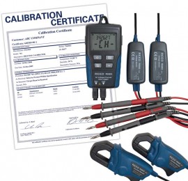 REED R5003 Dual Input AC Voltage/Current Datalogger,  -