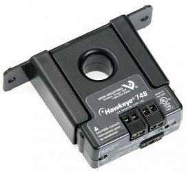 Veris H748 Current Switch/Relay Combo Solid Core SPDT, 24 VAC/DC Relay Coil, Split Core, Adjustable-